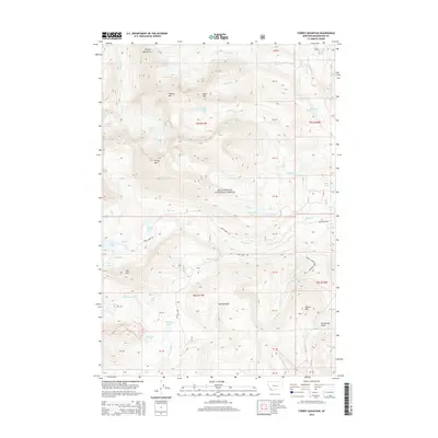 2014 Map of Torrey Mountain, 2014 Print