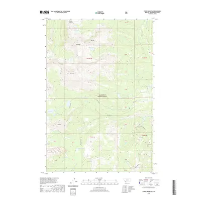 2020 Map of Torrey Mountain, 2020 Print