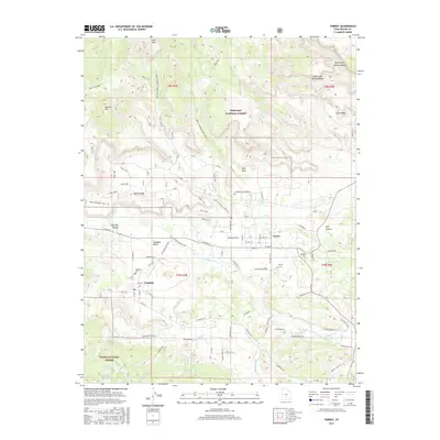 2017 Map of Torrey, 2017 Print