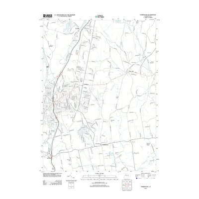 2012 Map of Torrington, 2012 Print