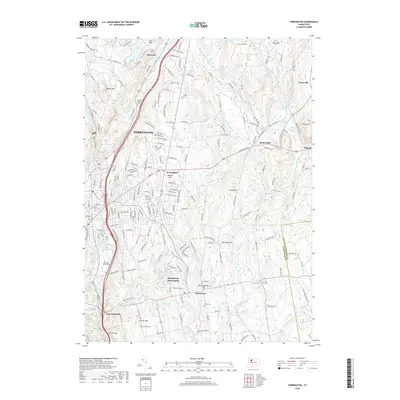 2018 Map of Torrington, 2018 Print