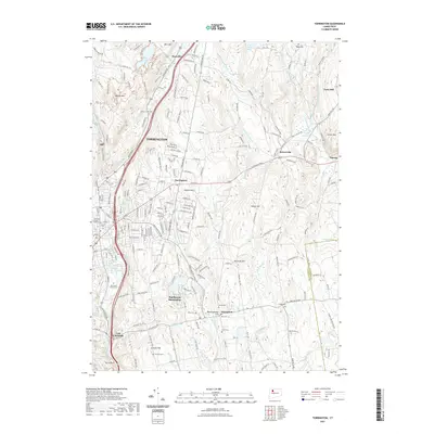 2021 Map of Torrington, 2021 Print