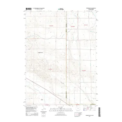 2015 Map of Torrington SE, 2015 Print