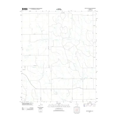 2012 Map of Totty School, 2012 Print