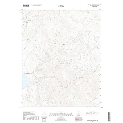 2020 Map of Touch-Me-Not Mountain, 2020 Print