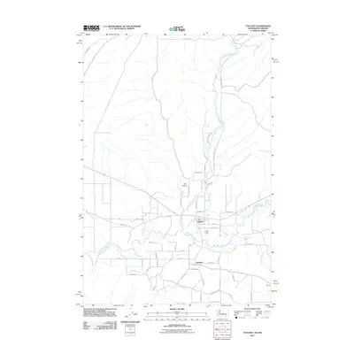 2011 Map of Touchet, 2011 Print