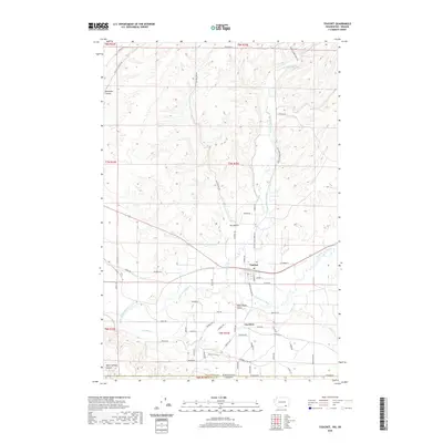 2020 Map of Touchet, 2020 Print