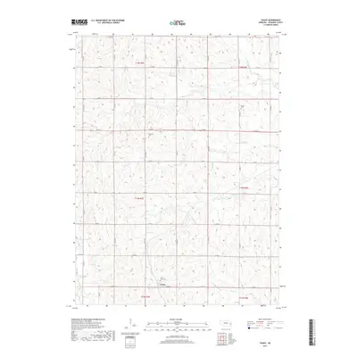 2017 Map of Touhy, 2017 Print