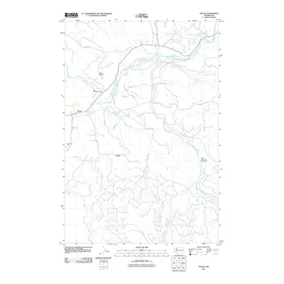 2011 Map of Toutle, 2011 Print