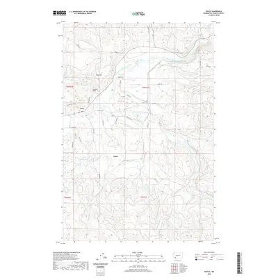 2020 Map of Toutle, 2020 Print