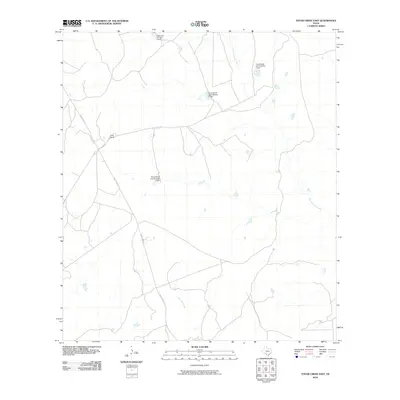2010 Map of Tovar Creek East, 2010 Print