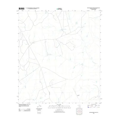 2012 Map of Tovar Creek East, 2012 Print