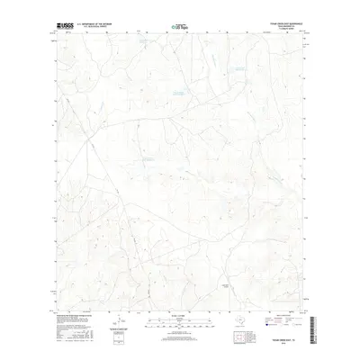 2016 Map of Tovar Creek East, 2016 Print