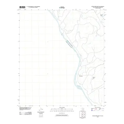 2010 Map of Tovar Creek West, 2010 Print