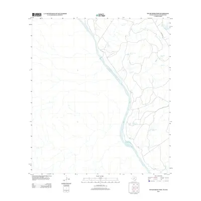 2012 Map of Tovar Creek West, 2012 Print