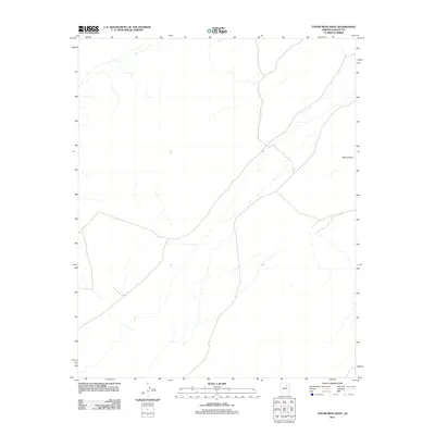 2011 Map of Tovar Mesa West, 2011 Print