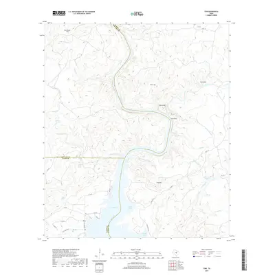 2019 Map of Tow, 2019 Print