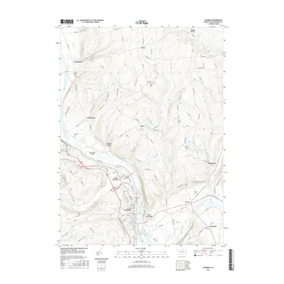 2016 Map of Towanda, 2016 Print