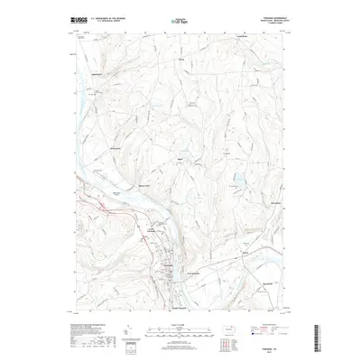 2019 Map of Towanda, 2019 Print