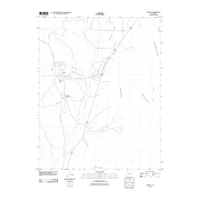 2010 Map of Towaoc, 2010 Print