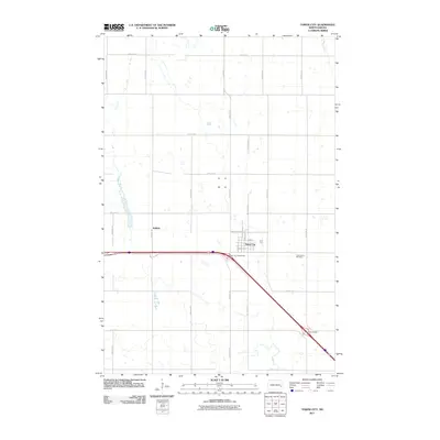 2011 Map of Tower City, 2011 Print