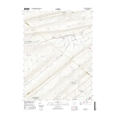 2016 Map of Tower City, 2016 Print