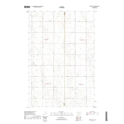 2017 Map of Tower City SW, 2017 Print