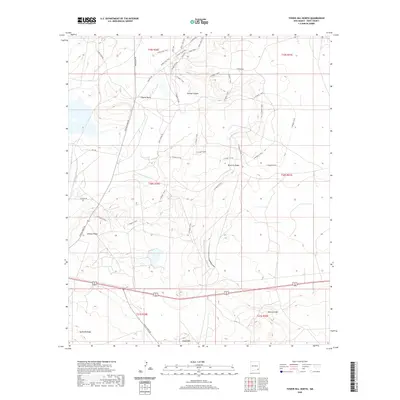 2020 Map of Tower Hill North, 2020 Print