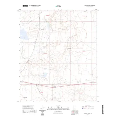 2023 Map of Tower Hill North, 2023 Print