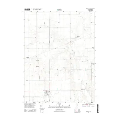 2015 Map of Tower Hill, 2015 Print