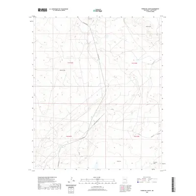 2020 Map of Tower Hill South, 2020 Print