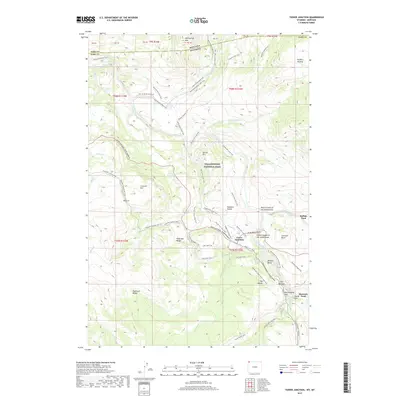 2017 Map of Tower Junction, 2017 Print