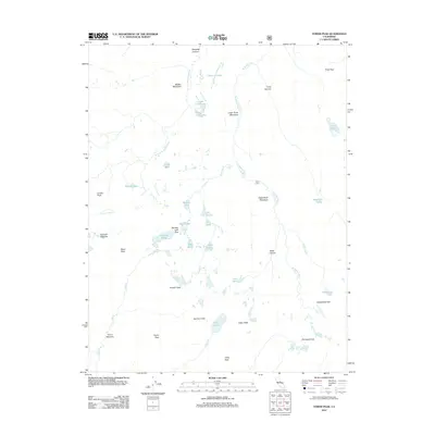 2012 Map of Tower Peak, 2012 Print