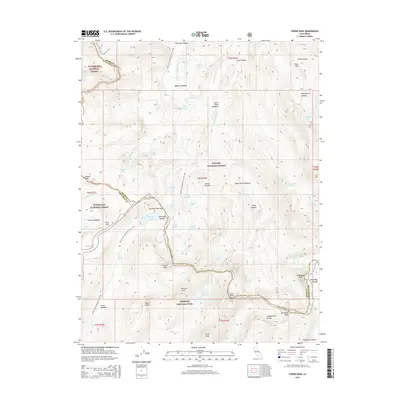 2015 Map of Tower Peak, 2015 Print