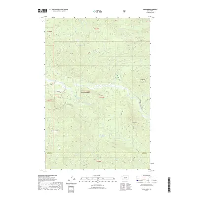 2020 Map of Tower Rock, 2020 Print