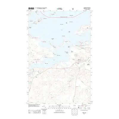 2013 Map of Tower, 2013 Print