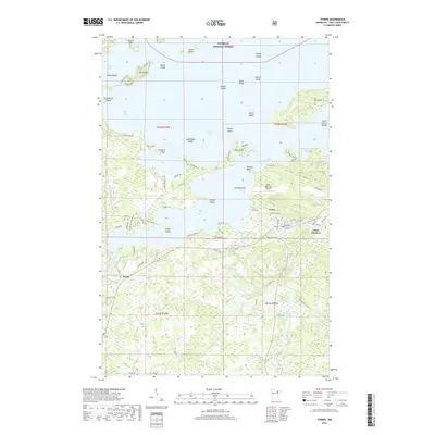2019 Map of Tower, 2019 Print