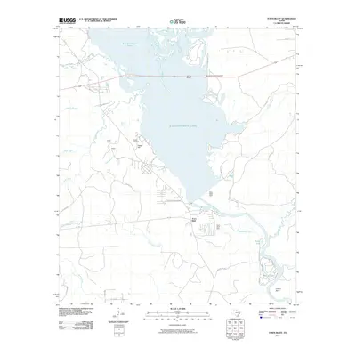 2010 Map of Town Bluff, 2010 Print