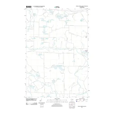 2010 Map of Town Corner Lake, 2010 Print