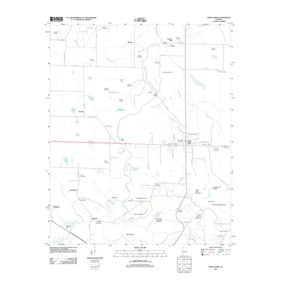 2011 Map of Town Creek, 2011 Print
