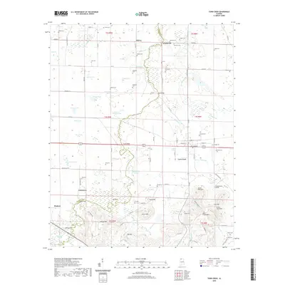 2020 Map of Town Creek, 2020 Print