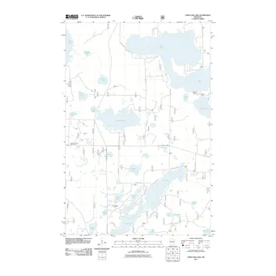 2011 Map of Town Line Lake, 2011 Print