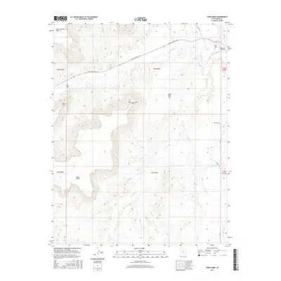 2017 Map of Town Point, 2017 Print