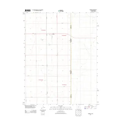 2013 Map of Towner, 2013 Print