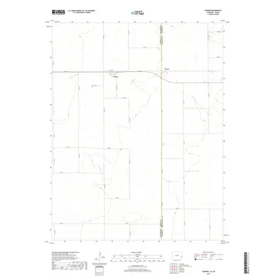 2019 Map of Towner, 2019 Print