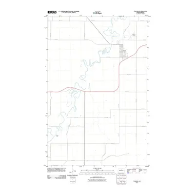 2011 Map of Towner, 2011 Print