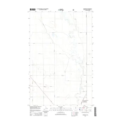 2014 Map of Towner NW, 2014 Print