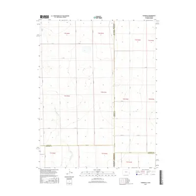 2016 Map of Towner SE, 2016 Print