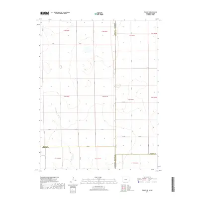 2019 Map of Towner SE, 2019 Print