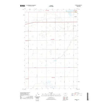 2020 Map of Towner SE, 2020 Print